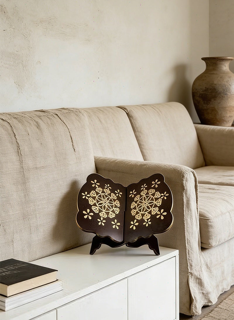 Quran Holder Stand - Premium Ramadan Display Holder, Wooden Book Stand For Reading & Worship Space Organization - Image 4